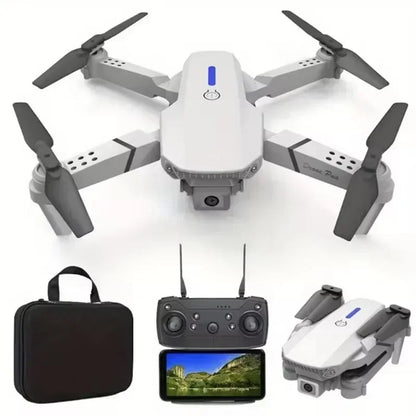 E88 pro drone with Dual HD camera for arial photography RC flying drone
