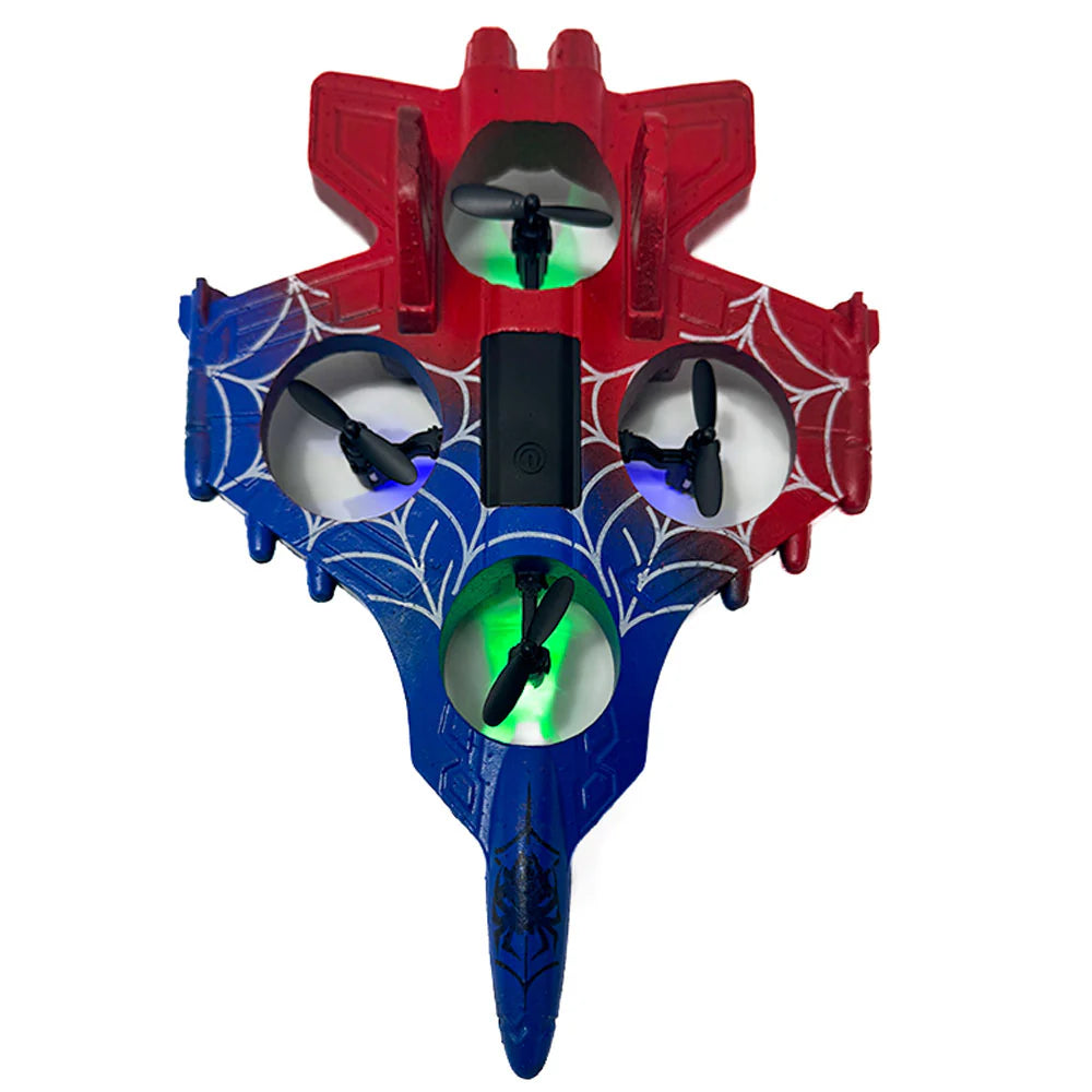 Spider RC jet– 360° Flip Aerial Stunt RC Plane & Helicopter