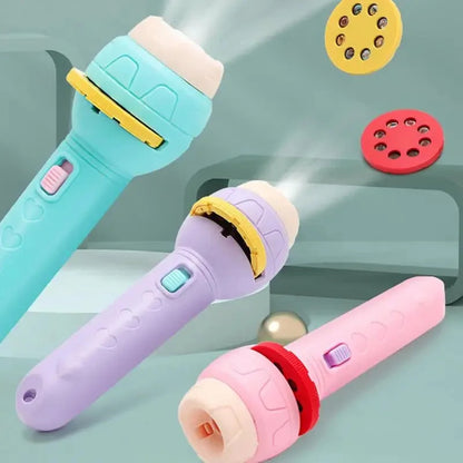 Projector Flashlight Toy for Kids – 24 Slides