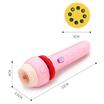 Projector Flashlight Toy for Kids – 24 Slides