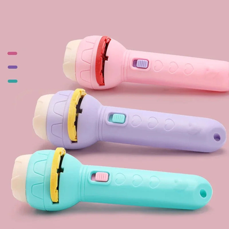 Projector Flashlight Toy for Kids – 24 Slides