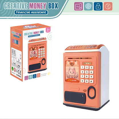 fingerprint mini atm piggy bank

kids atm money saving box

password piggy bank toy

atm bank toy pakistan

money saving box for kids